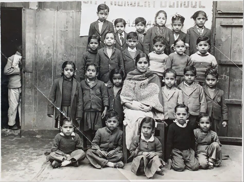 Dad, top row second from left, immaculately dressed even at age 5. (1964)