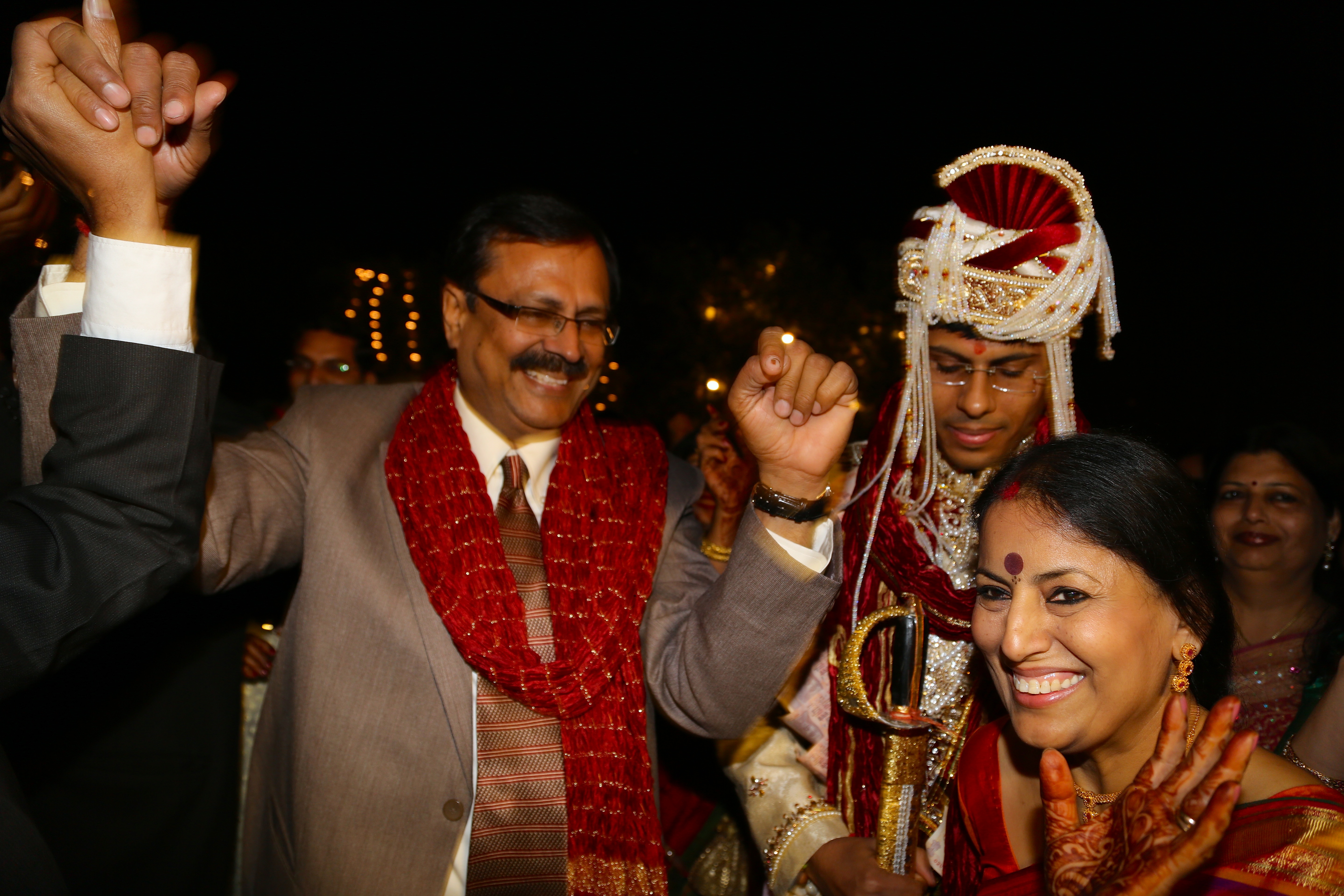 Dad dancing with Mom on the day of my wedding. (2013)